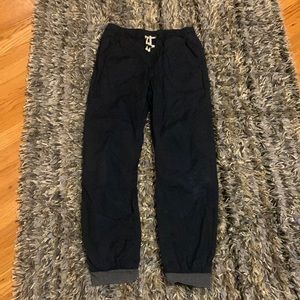 Dark blue cat and jack cargo work pants